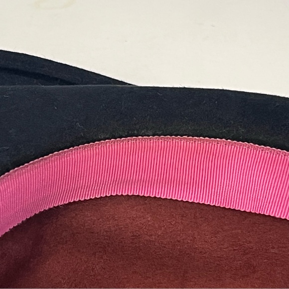 Vintage Frank Olive Saks 5th Avenue Brown Black Wool Bucket Hat One Size 22" - Picture 8 of 16